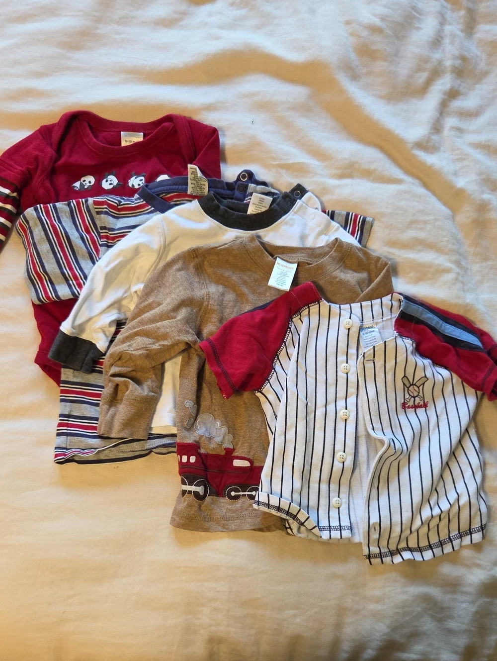 Gymboree Cotton Boys Shirts 12-18M Lot